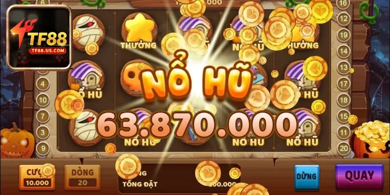 TF88 - Cổng Game Đỉnh Cao Đổi Thưởng Uy Tín Số 1 Châu Á 22 Chơi game nổ hũ với giải jackpot siêu khủng
