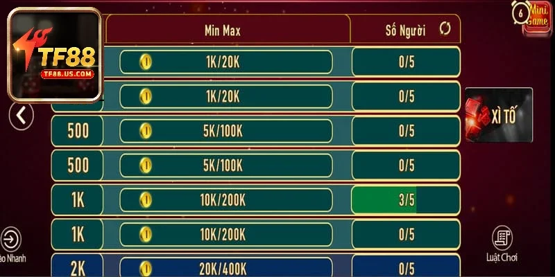 Toàn Tập Cách Chơi Xì Tố Đơn Giản, Chuẩn Xác Cho Người Mới 2 Những thông tin nổi bật về game xì tố TF88